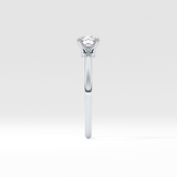 Cushion Solitaire Lab Grown Diamond Engagement Ring