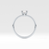 Cushion Solitaire Lab Grown Diamond Engagement Ring