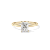 Radiant Solitaire Lab Grown Diamond Engagement Ring