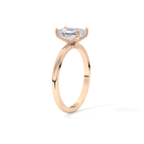 Radiant Solitaire Lab Grown Diamond Engagement Ring