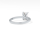 Radiant Solitaire Lab Grown Diamond Engagement Ring
