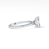 Radiant Solitaire Lab Grown Diamond Engagement Ring
