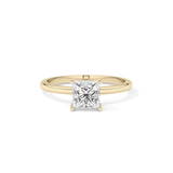 Princess Solitaire Lab Grown Diamond Engagement Ring