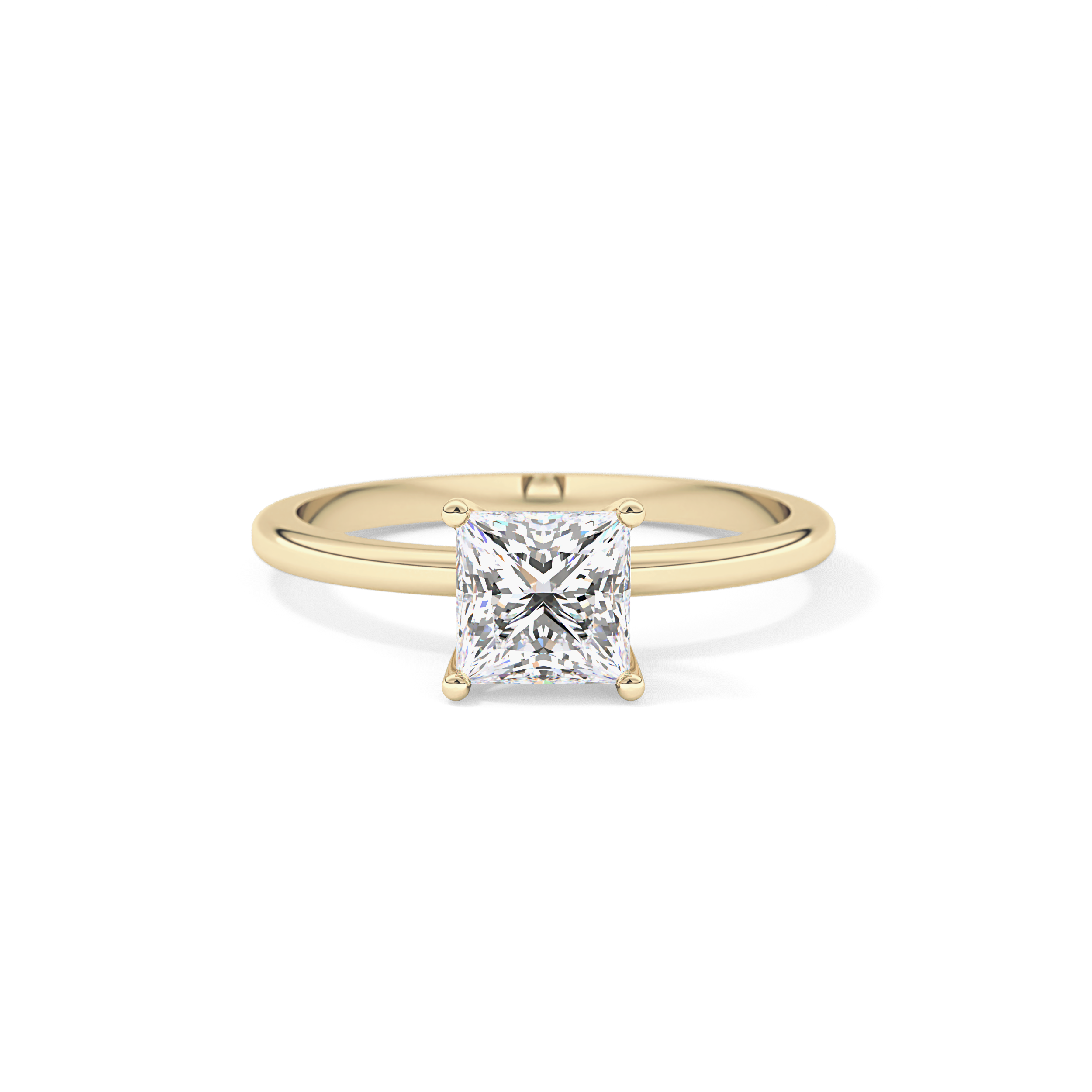 Princess Solitaire Lab Grown Diamond Engagement Ring