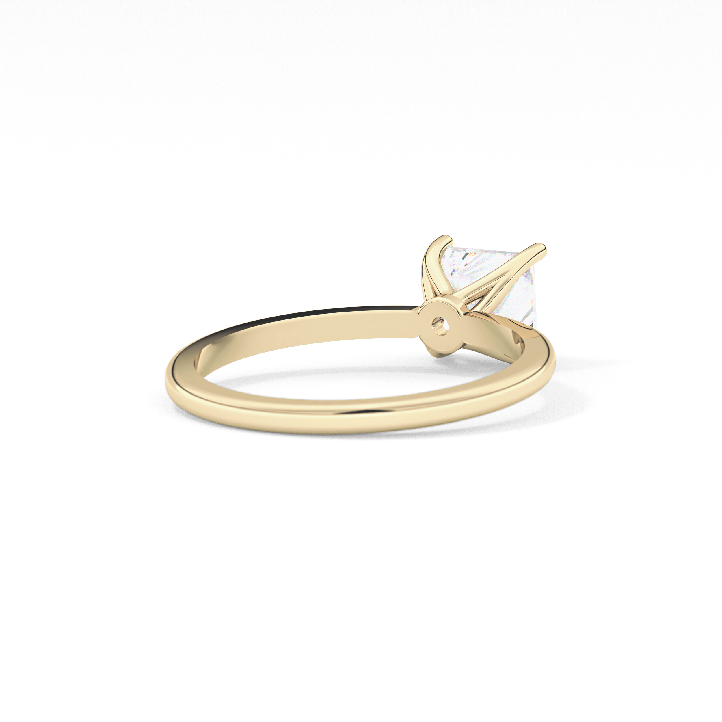 Princess Solitaire Lab Grown Diamond Engagement Ring