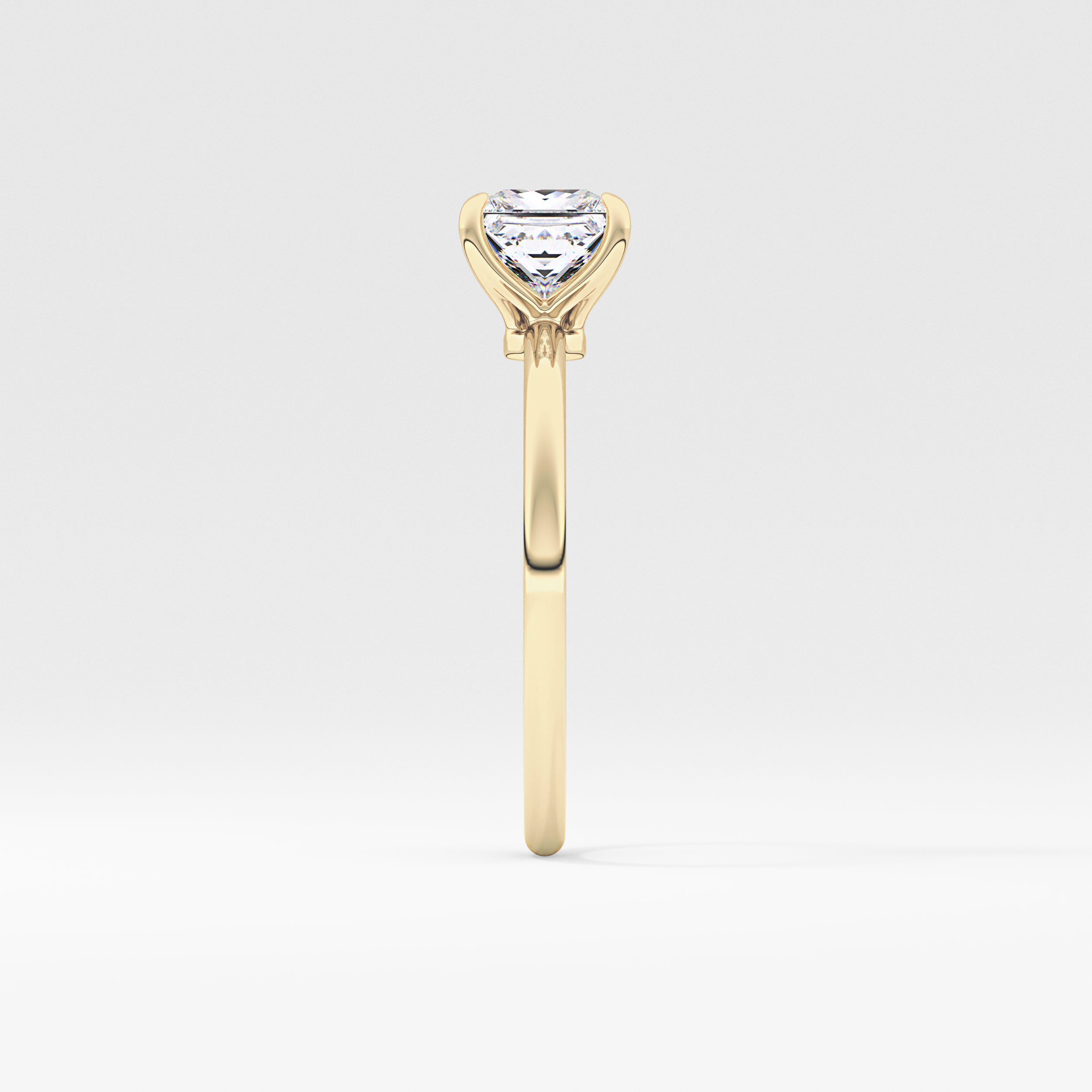 Princess Solitaire Lab Grown Diamond Engagement Ring