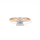 Princess Solitaire Lab Grown Diamond Engagement Ring
