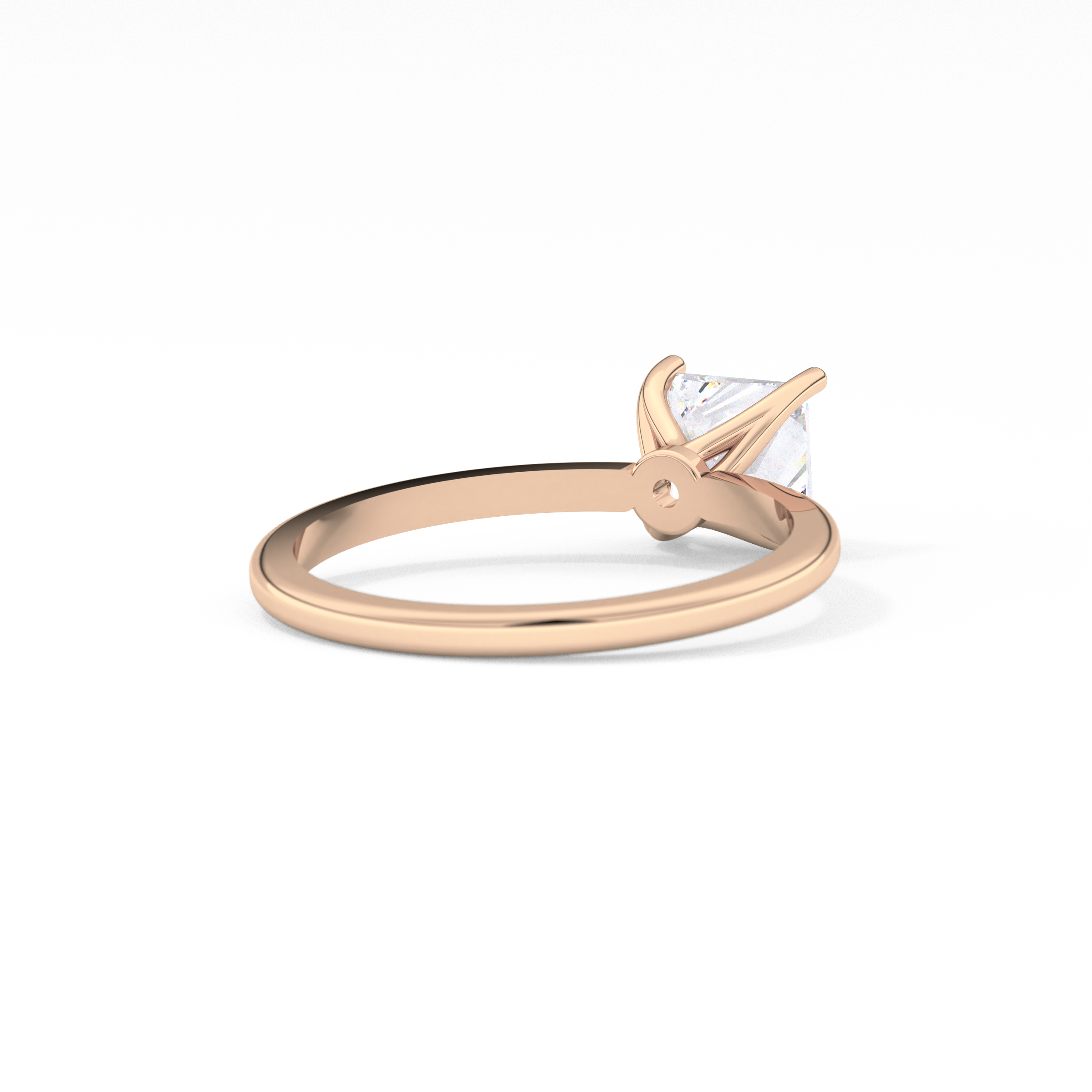 Princess Solitaire Lab Grown Diamond Engagement Ring