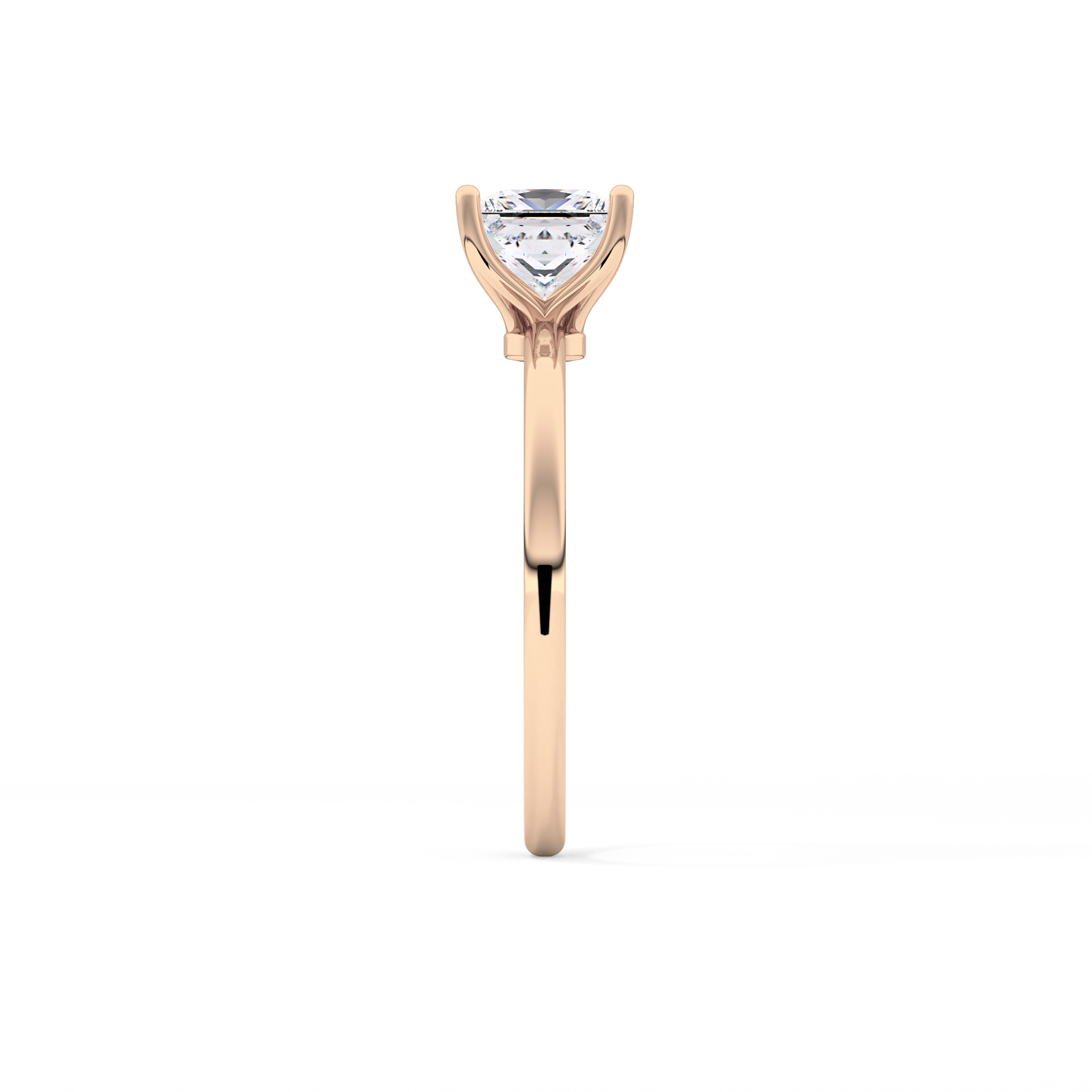 Princess Solitaire Lab Grown Diamond Engagement Ring