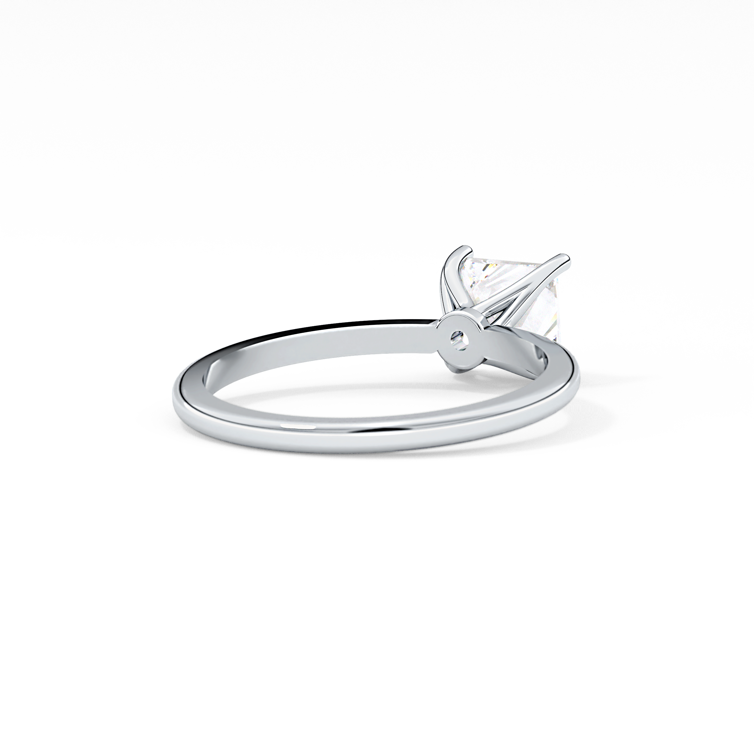 Princess Solitaire Lab Grown Diamond Engagement Ring