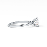 Princess Solitaire Lab Grown Diamond Engagement Ring