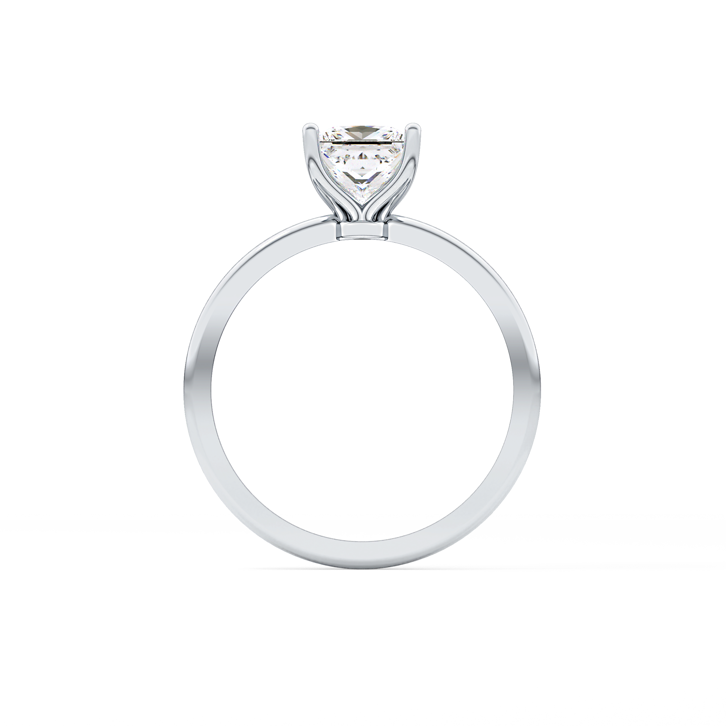 Princess Solitaire Lab Grown Diamond Engagement Ring