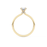 Oval Hidden Halo Lab Grown Diamond Engagement Ring
