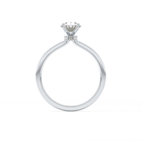 Oval Hidden Halo Lab Grown Diamond Engagement Ring