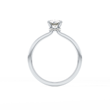 Cushion Hidden Halo Lab Grown Diamond Engagement Ring