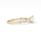 Princess Pave Lab Grown Diamond Engagement Ring