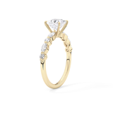 Princess Pave Lab Grown Diamond Engagement Ring