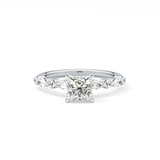 Princess Pave Lab Grown Diamond Engagement Ring
