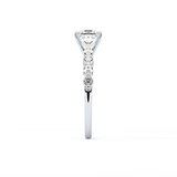 Princess Pave Lab Grown Diamond Engagement Ring