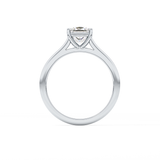 Princess Solitaire Cathedral Lab Grown Diamond Engagement Ring