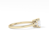 Princess Three Stone Lab Grown Diamond Engagement Ring