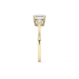 Princess Three Stone Lab Grown Diamond Engagement Ring