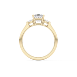 Princess Three Stone Lab Grown Diamond Engagement Ring