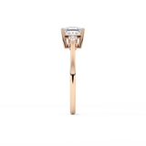 Princess Three Stone Lab Grown Diamond Engagement Ring