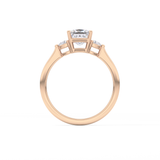 Princess Three Stone Lab Grown Diamond Engagement Ring