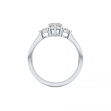 Marquise Three Stone Lab Grown Diamond Engagement Ring