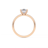 Princess Pave Lab Grown Diamond Engagement Ring