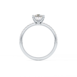 Princess Pave Lab Grown Diamond Engagement Ring