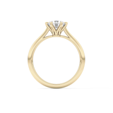 Round Solitaire Lab Grown Diamond Engagement Ring