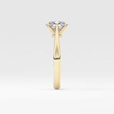 Oval Solitaire Lab Grown Diamond Engagement Ring