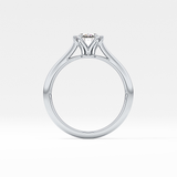 Oval Solitaire Lab Grown Diamond Engagement Ring