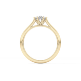 Cushion Solitaire Lab Grown Diamond Engagement Ring