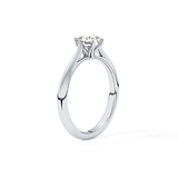 Cushion Solitaire Lab Grown Diamond Engagement Ring