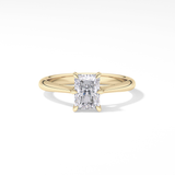 Radiant Solitaire Lab Grown Diamond Engagement Ring
