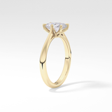 Radiant Solitaire Lab Grown Diamond Engagement Ring