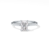 Radiant Solitaire Lab Grown Diamond Engagement Ring