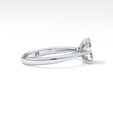 Radiant Solitaire Lab Grown Diamond Engagement Ring