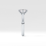 Radiant Solitaire Lab Grown Diamond Engagement Ring