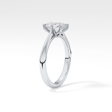 Radiant Solitaire Lab Grown Diamond Engagement Ring