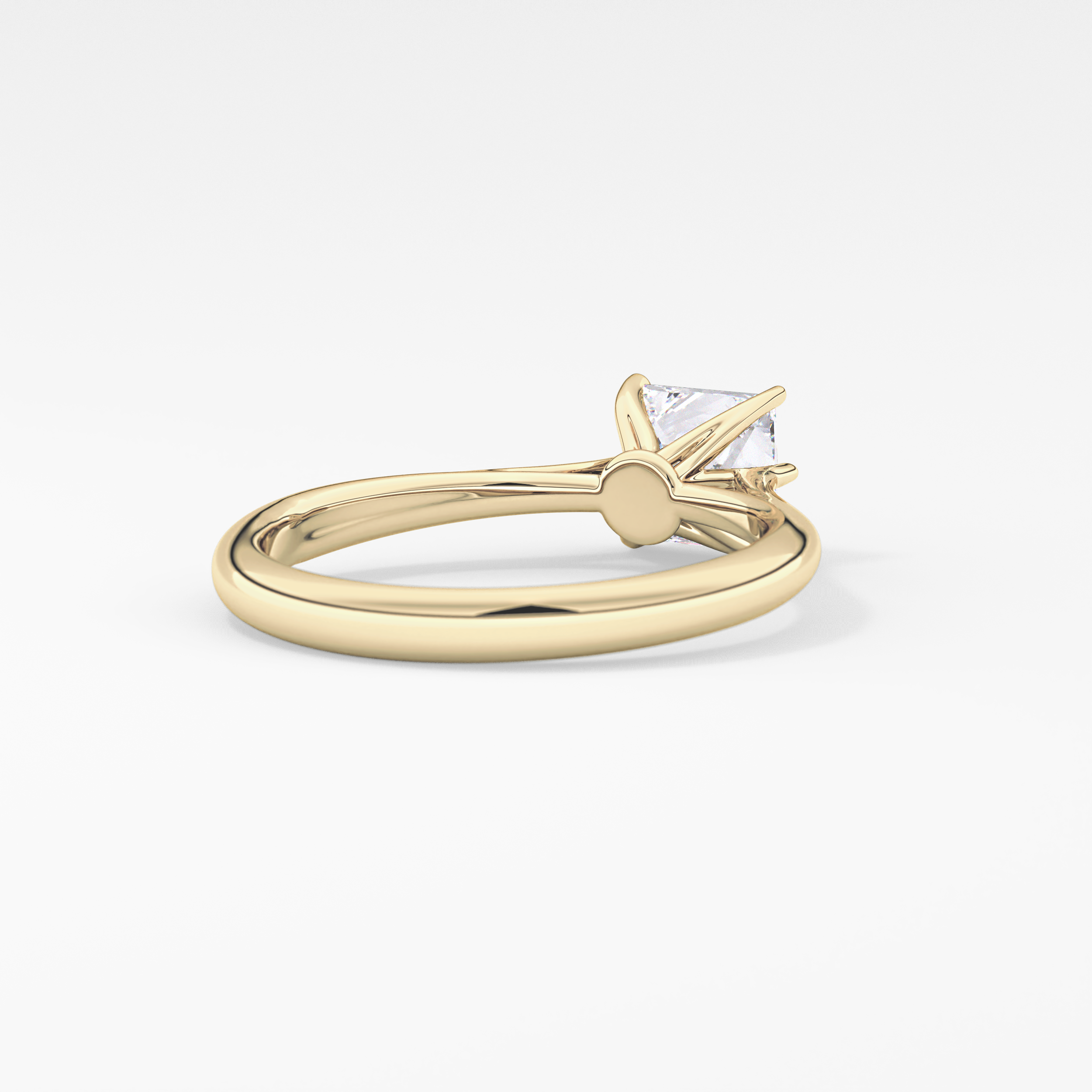 Princess Solitaire Lab Grown Diamond Engagement Ring