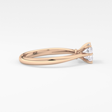 Princess Solitaire Lab Grown Diamond Engagement Ring