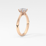 Princess Solitaire Lab Grown Diamond Engagement Ring