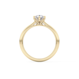 Pear Solitaire Lab Grown Diamond Engagement Ring