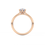 Pear Solitaire Lab Grown Diamond Engagement Ring