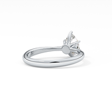 Pear Solitaire Lab Grown Diamond Engagement Ring