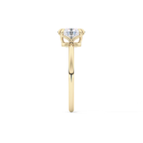 Oval Solitaire Lab Grown Diamond Engagement Ring